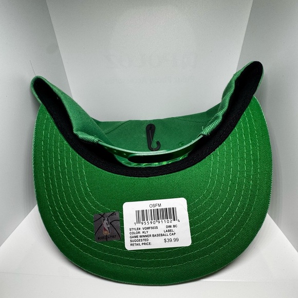 Boston Celtics NBA All-Green Snapback Hat - Ultra Game - NEW with Tags - Picture 3 of 5